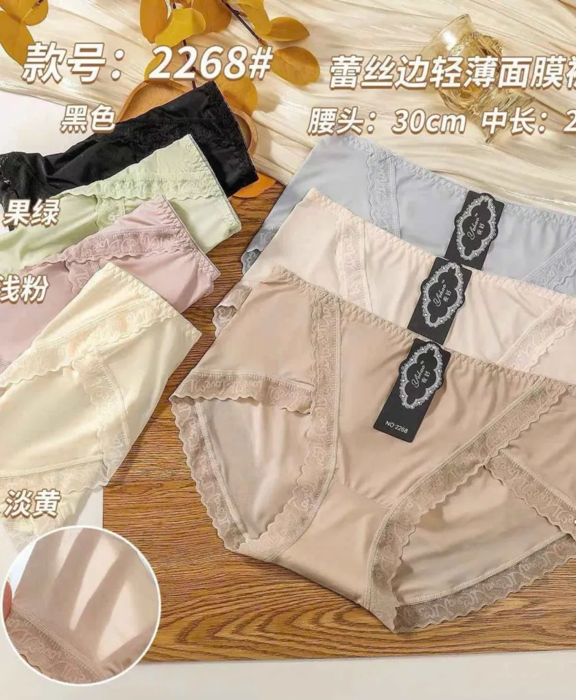 Quần lót su ren Free size- Co Giãn Tốt, Mềm Mại (QLS03)